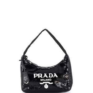 Prada Re-Edition Hobo Sequins Mini #237879P22B